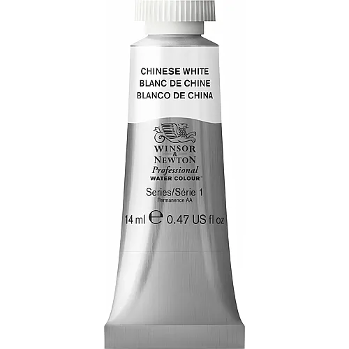 Winsor & Newton W&n Prof. Water Colour 14ml Tube Chinesischweiss