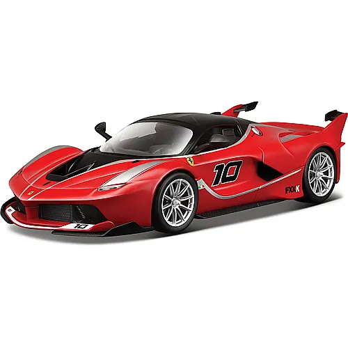 Bburago 1:18 Race & Play Ferrari FXX K Rot