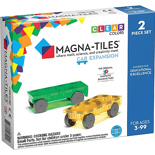 Magna-Tiles Autos Erweiterungsset (2Teile)