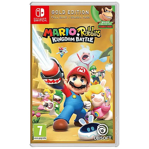 Ubisoft Switch Super Mario Mario & Rabbids Kingdom Battle, Gold Edition