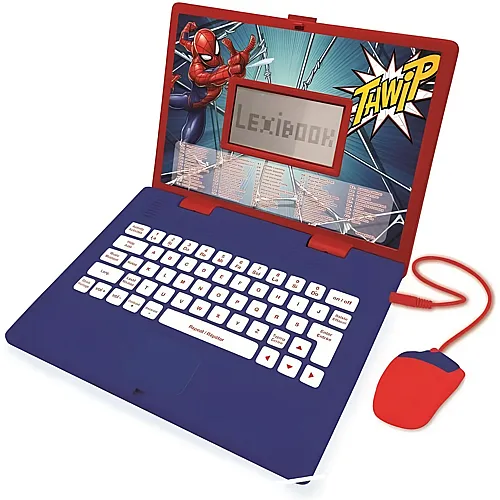 Lexibook Spiderman Bildungs-Laptop (FR/EN)