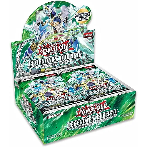 Konami Yu-Gi-Oh! Legendary Duelists: Synchro Storm Display - Deutsch