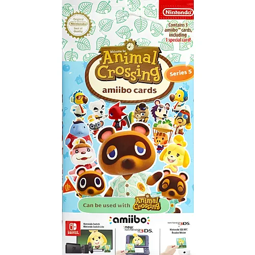 Nintendo amiibo Cards Animal Crossing: Series 5 [2er Pack]