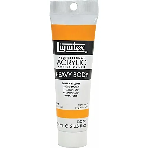 Liquitex Lqx Prof. Heavy Body Acrylfarbe 59ml Tube Indisch Gelb