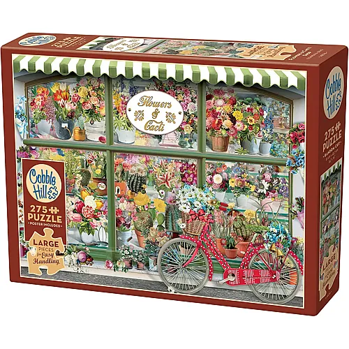 Flowers and Cacti Shop 275Teile
