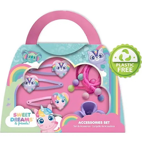 Kids Licensing Einhorn Haargummi-Set