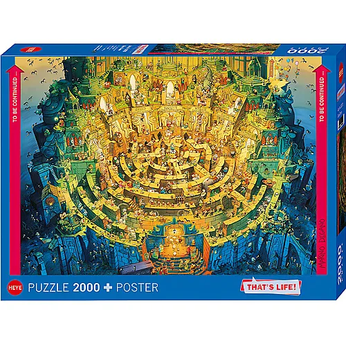 Heye Puzzle That's Life! Deep Down (2000Teile)