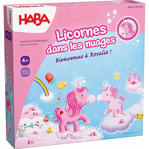 HABA Licornes dans les nuages - Bienvenue � Rosalie! - Fran�ais