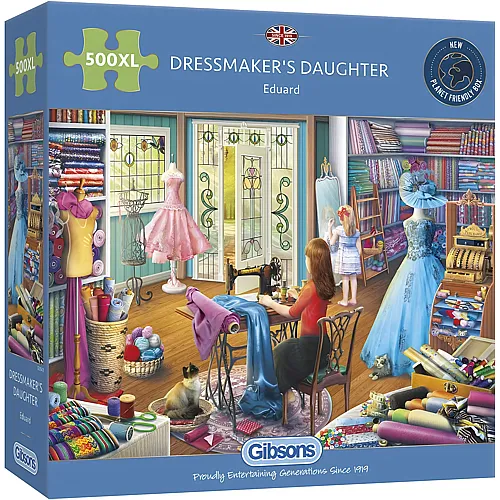 Gibsons Puzzle Eduard Dressmaker's Daughter - 500 Teile