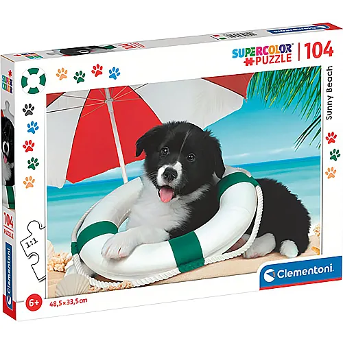 Clementoni Puzzle Sunny Beach (104Teile)