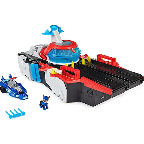 Spin Master Paw Patrol Mighty Movie Aircraft Carrier HQ