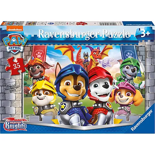 Ravensburger Puzzle Paw Patrol Rescue Knights - 35 Teile