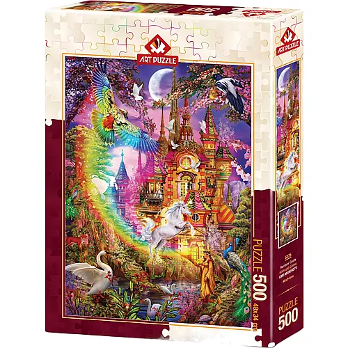 Art Puzzle Rainbow Castle - 500 Teile