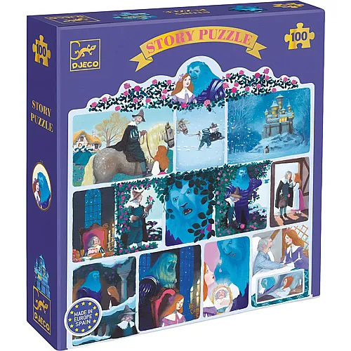 Djeco Puzzle Die Sch�ne und das Biest (100Teile)