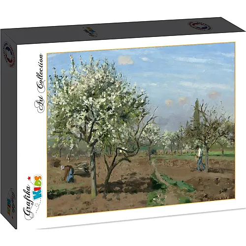 Grafika Puzzle Art Collection Camille Pissarro Grafika Kids Orchard in Bloom, Louveciennes, 1872 - 12 Teile