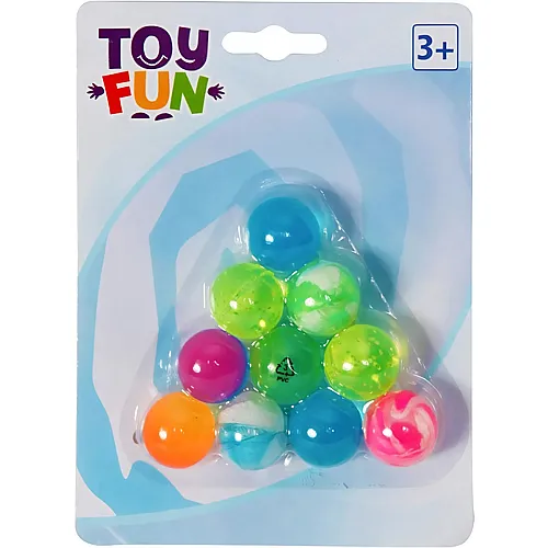 Toy Fun Flummi 25mm, 10Stck
