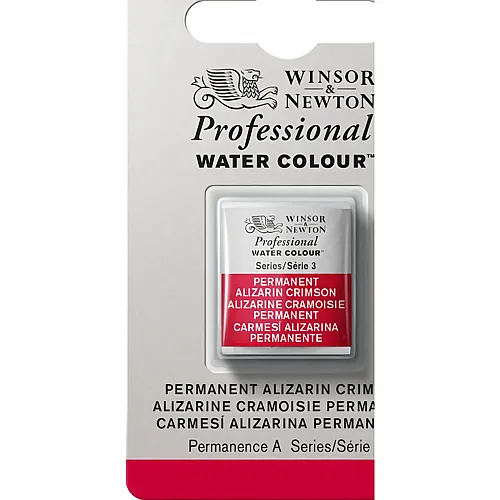 Winsor & Newton W&n Prof. Water Colour 1/2 N�pfchen Permanent Alizarinkarmes