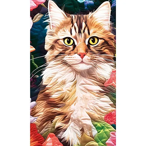 Master Pieces Puzzle Quilted Im Garten - 1000 Teile