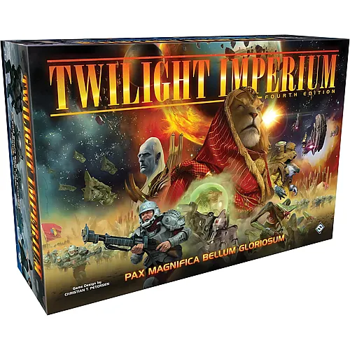 Fantasy Flight Games Twilight Imperium 4th Edition, Board Game, Ages 14+, 3-6 Players, 240-480 Minute Playing Time