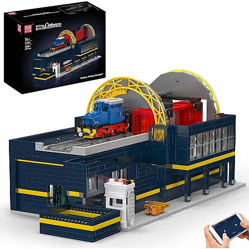 Motorisierter Drehkipper f�r Eisenbahnwaggons 17094