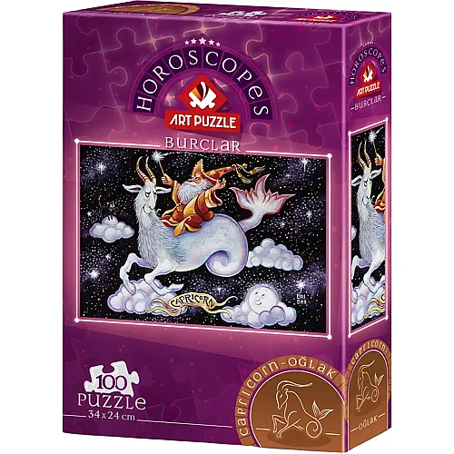 Art Puzzle Sternzeichen Steinbock - 100 Teile