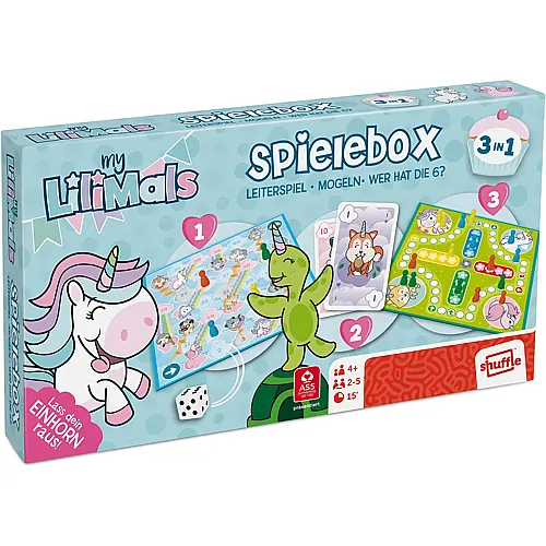 ASS Altenburger My Lilimals - Spielebox mit W�rfel- und Kartenspielen