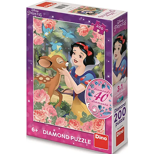 Dino Puzzle Diamond Schneewittchen - 200 Teile
