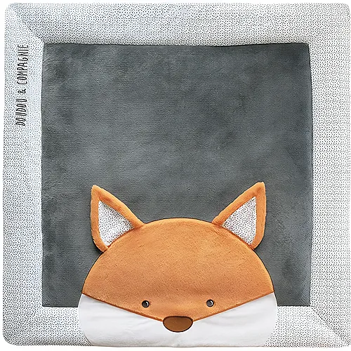 Kuschelteppich Fuchs - 100 x 100 cm