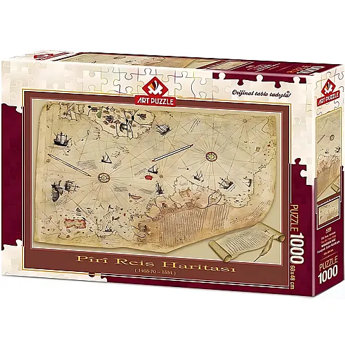 Art Puzzle The Piri Reis Map - 1000 Teile