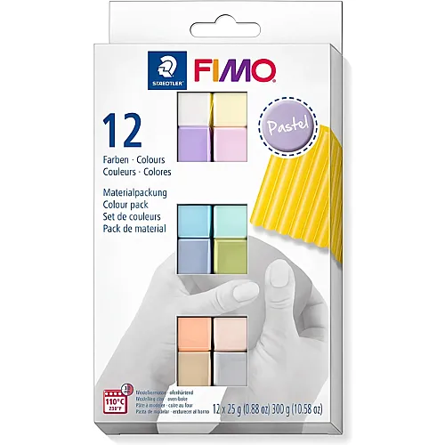 STAEDTLER FIMO soft Pastell Colours - 12 Teile