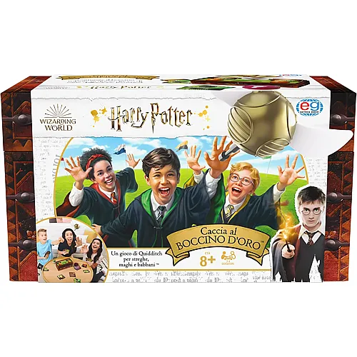 Spin Master Games Harry Potter Golden Snitch Hunt Quidditch Game for Witches, Wizards and Muggles - Italiano