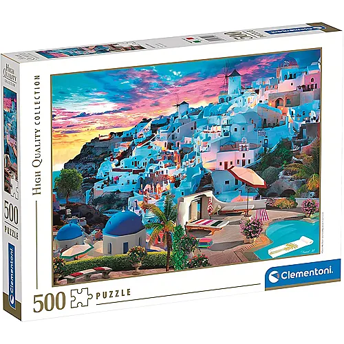 Clementoni Puzzle High Quality Collection Greece View (500Teile)