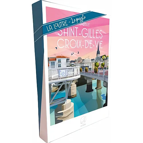 La Loutre Puzzle Plus Belle Saint-Gilles Croix-de-Vie - 1000 Teile