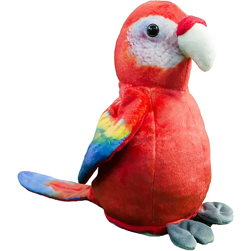 K�gler Labertier Papagei Sally mit Wiedergabefunktion - 21 cm