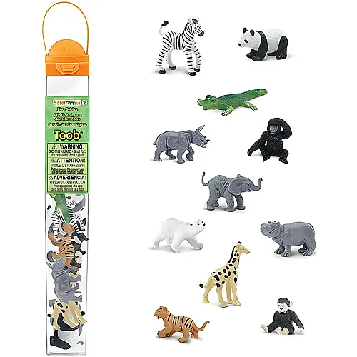 Safari Ltd. Toob Zoo Babies (11Teile)