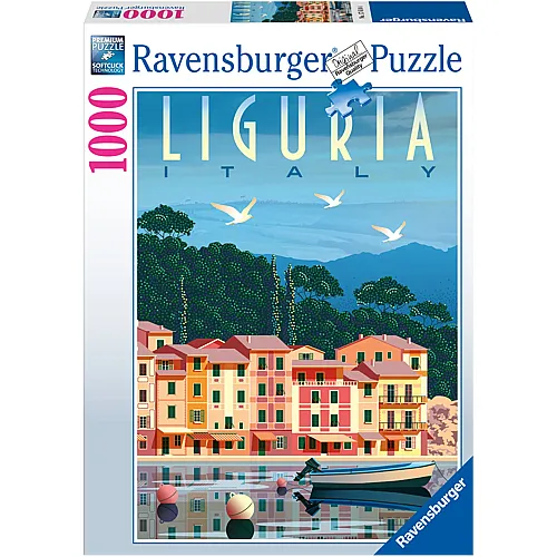 Postkarte Ligurien 1000Teile
