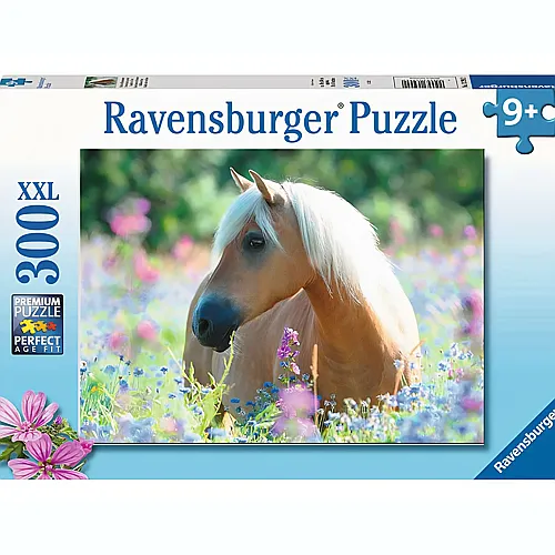 Ravensburger Puzzle Pferd im Blumenmeer (300XXL)