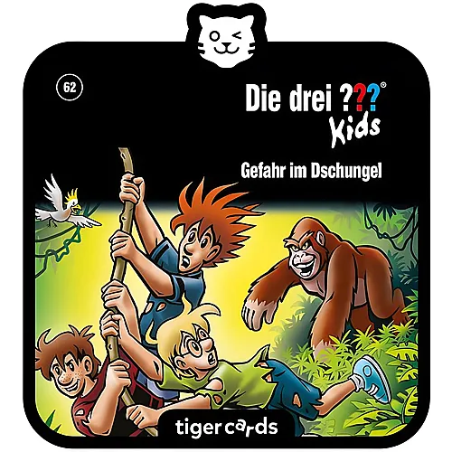 Tigermedia tigercard Die drei ??? Kids Gefahr im Dschungel (DE)