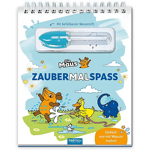 Tr�tsch Verlag Die Maus Zaubermalspass mit Wasserstift
