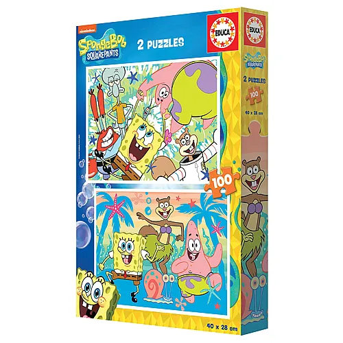 Educa Puzzle SpongeBob Sponge Bob (100Teile)