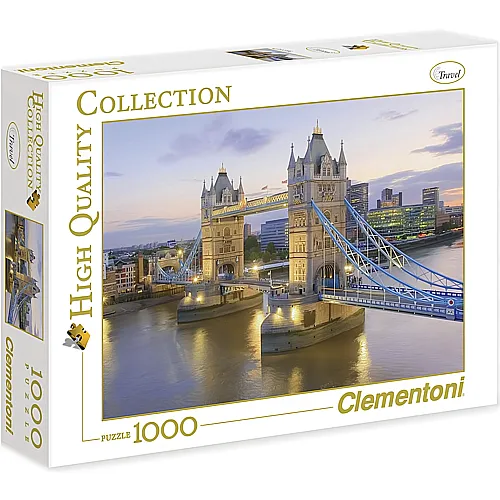 Clementoni Puzzle High Quality Collection Tower Bridge (1000Teile)