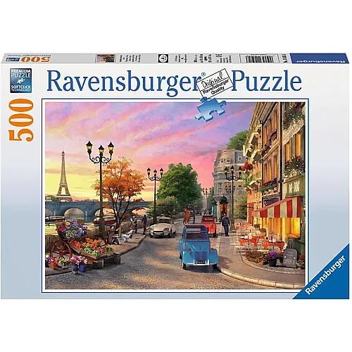 Ravensburger Puzzle Abendstimmung in Paris (500Teile)