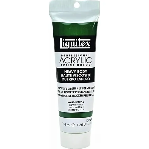 Liquitex Lqx Prof. Heavy Body Acrylfarbe 138ml Tube Hookers Gr�n Perm