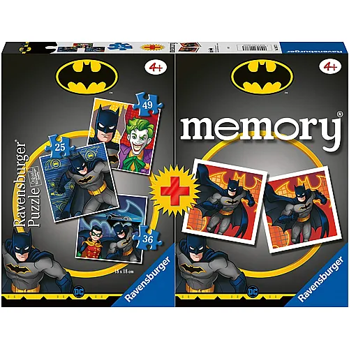Ravensburger Spiele Multipack - Memory and 3 Puzzles - Batman