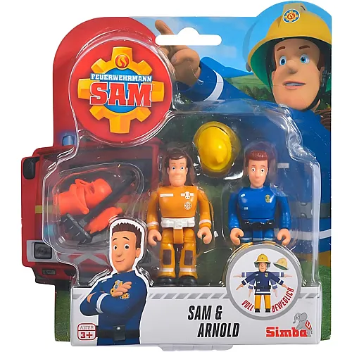 Simba Feuerwehrmann Sam Sam und Arnold