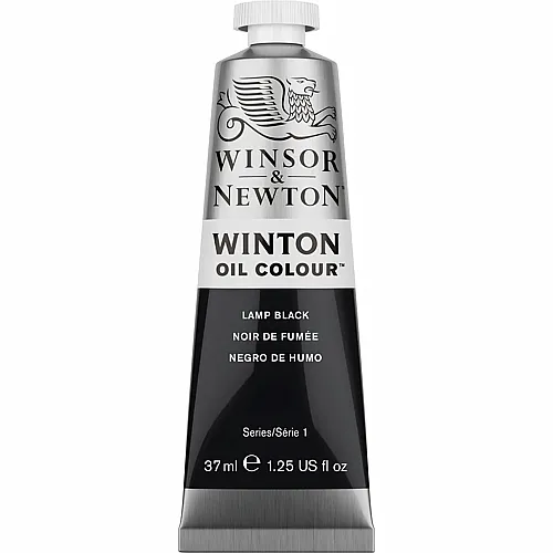 Winsor & Newton Winton �lfarbe Lampenschwarz (37ml)