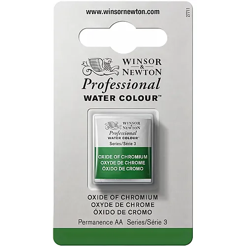 Winsor & Newton Professional Water Colour Aquarellfarbe Chromoxid - 1/2 Napf
