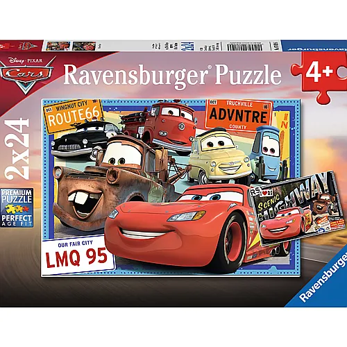 Ravensburger Puzzle Disney Cars (2x24)
