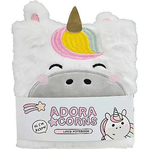 Puckator Einhorn Pl�sch Notizbuch