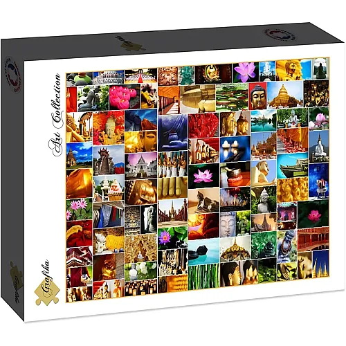 Grafika Puzzle Art Collection Collage - Zen - 1500 Teile